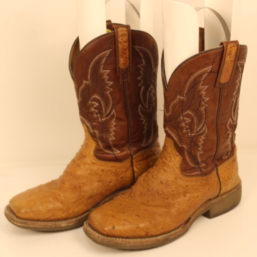 Dan Post Full Quill Ostrich Boot